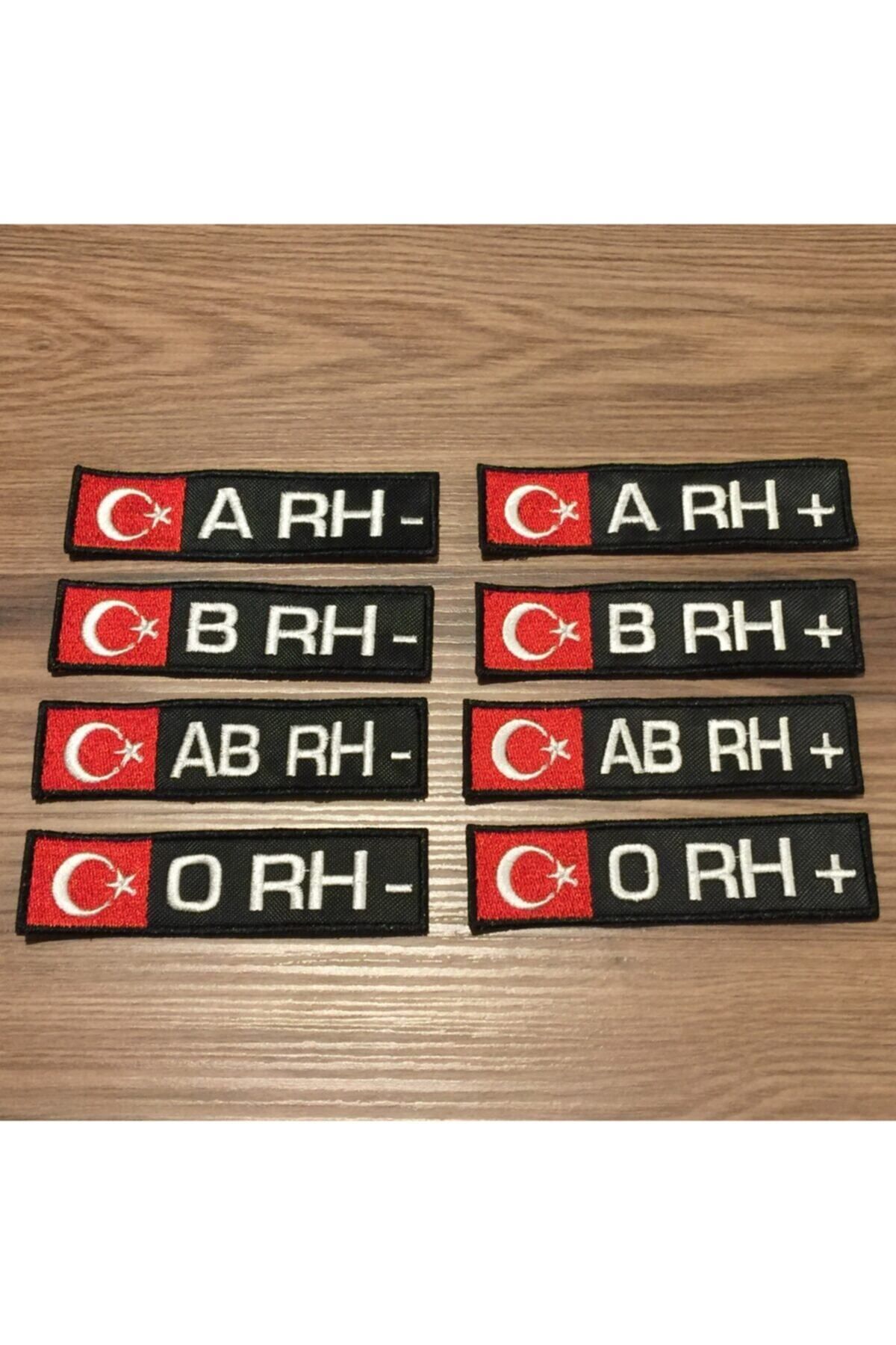 0 Rh+ (pozitif) Kan Grubu Patch Peç Arma Ve Kot Yamaları (cırt Hediyeli)