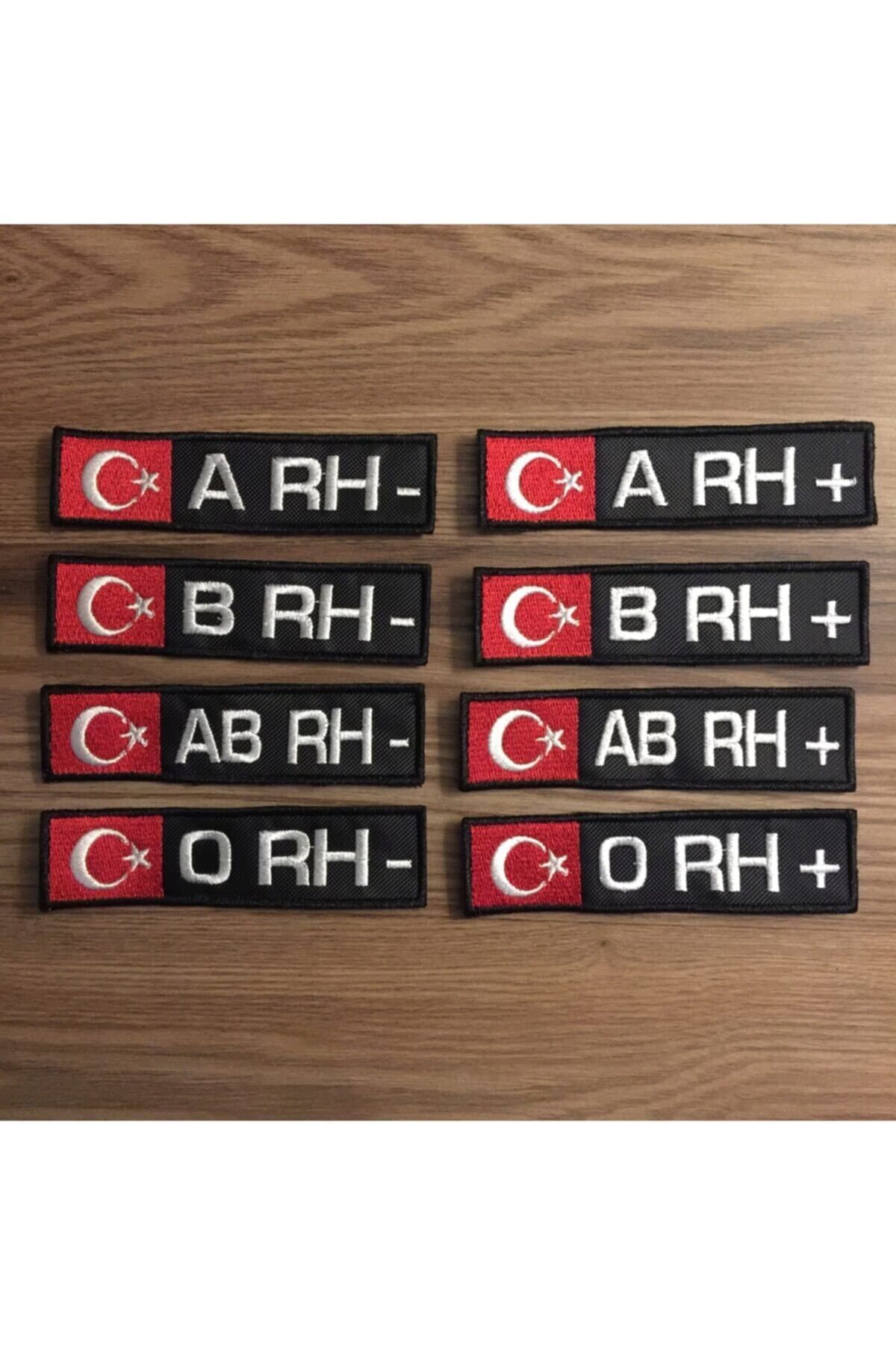 0 Rh+ (pozitif) Kan Grubu Patch Peç Arma Ve Kot Yamaları (cırt Hediyeli)