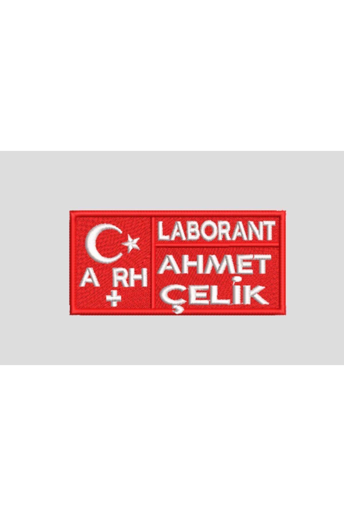 Yaka İsimlik | Laborantlara Özel Nakış İşlemeli Üniforma Etiketi – ARTHUR Kalitesiyle