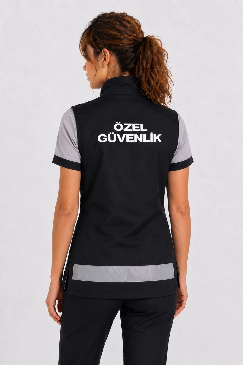 Arthur Kadın Özel Güvenlik Yeleği - Nakış İşlemeli, Önden Yazılı
