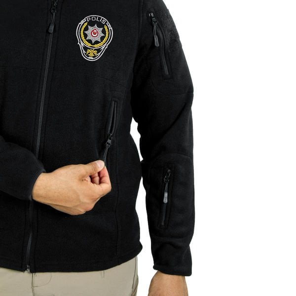 Polis Polar | 5 Cepli, Nakış İşlemeli Taktik Kesim Kışlık Mont