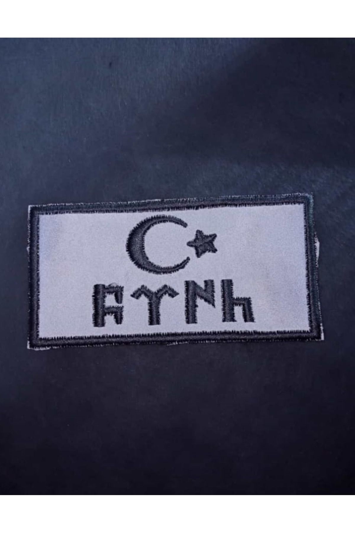 Reflektörlü Türk Bayrağı Arması | Gece Parlayan Cırtlı Patch