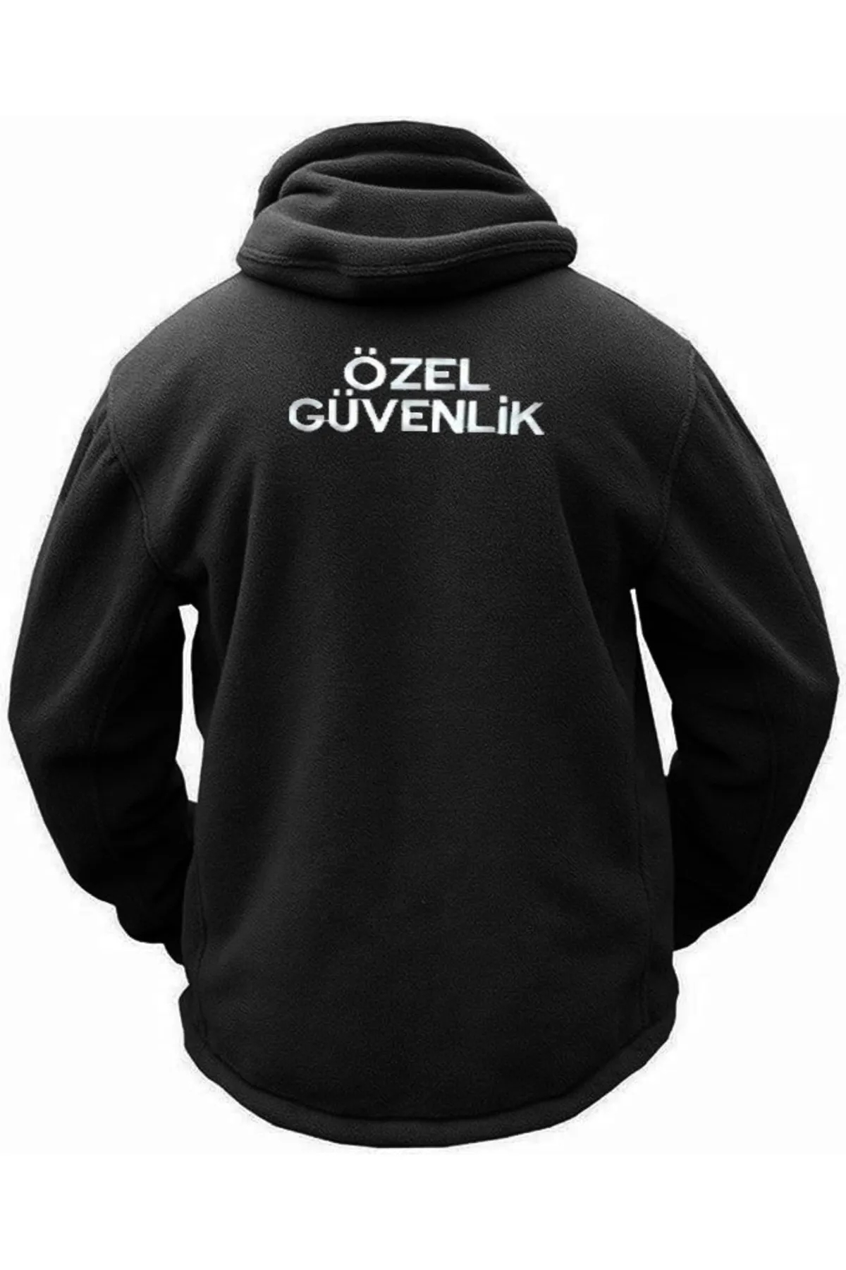 Arthur Kışlık Kalın Unisex Kapşonlu Nakış İşlemeli Özel Güvenlik Polar