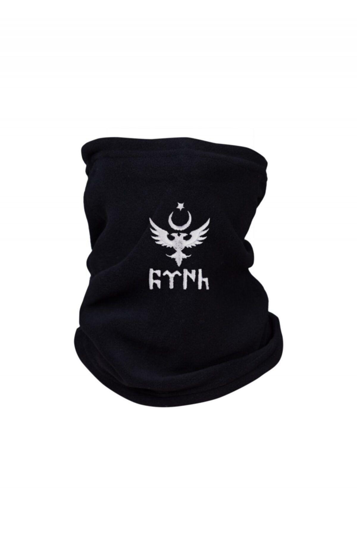 Çift Başlı Kartal ve Türk Bayraklı Polar Boyunluk | Bere Olarak Kullanılabilir