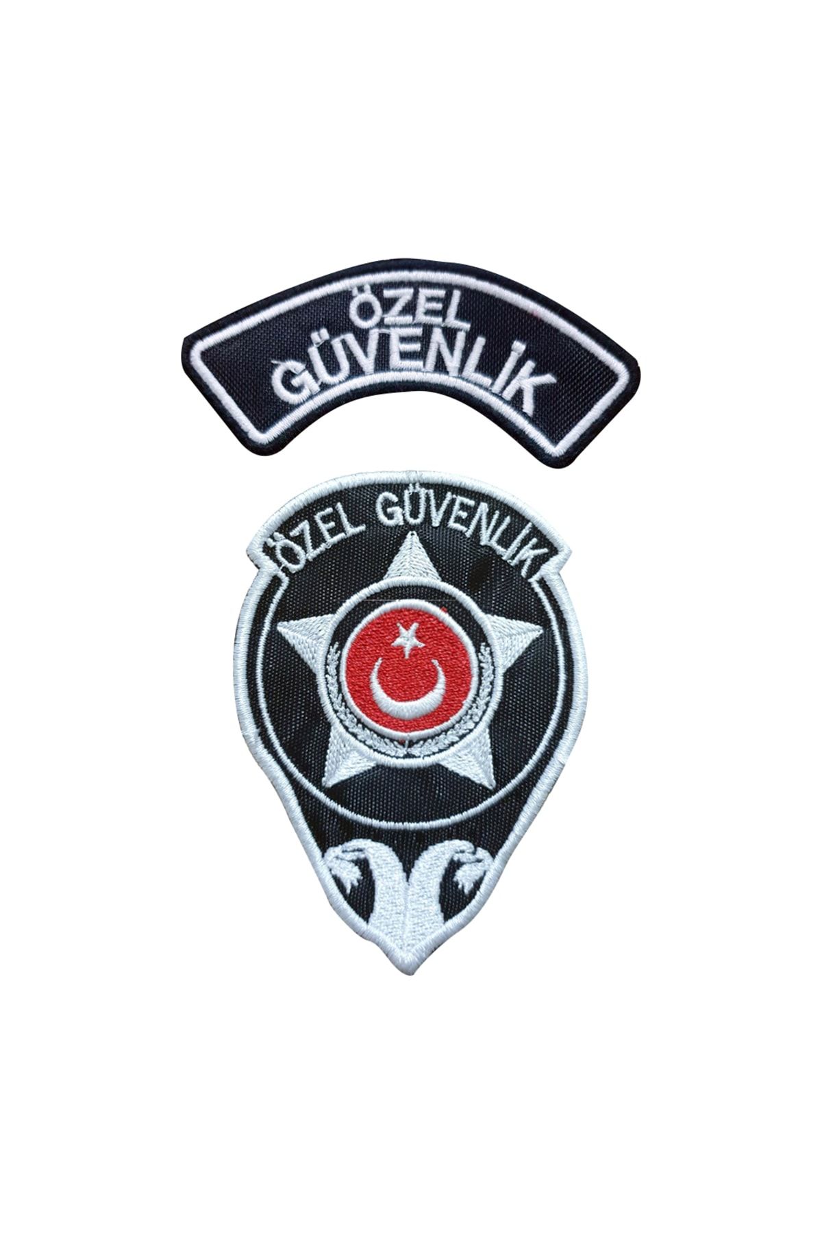 Güvenlik Arması - Kamu Ve Özel Güvenlik Yönetmeliğe Uygun - Nakış Desenli