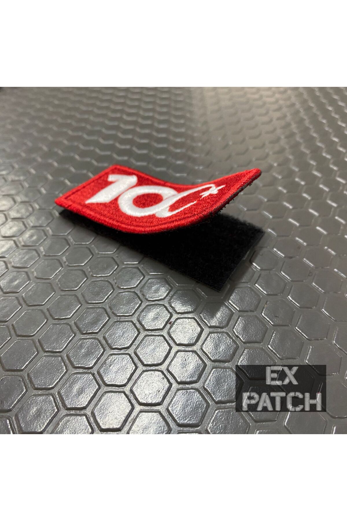 10 Adet Türkiye Cumhuriyeti 100. Yıl Cırtlı Arma/Patch/Peç Nakışlı 8x4 cm