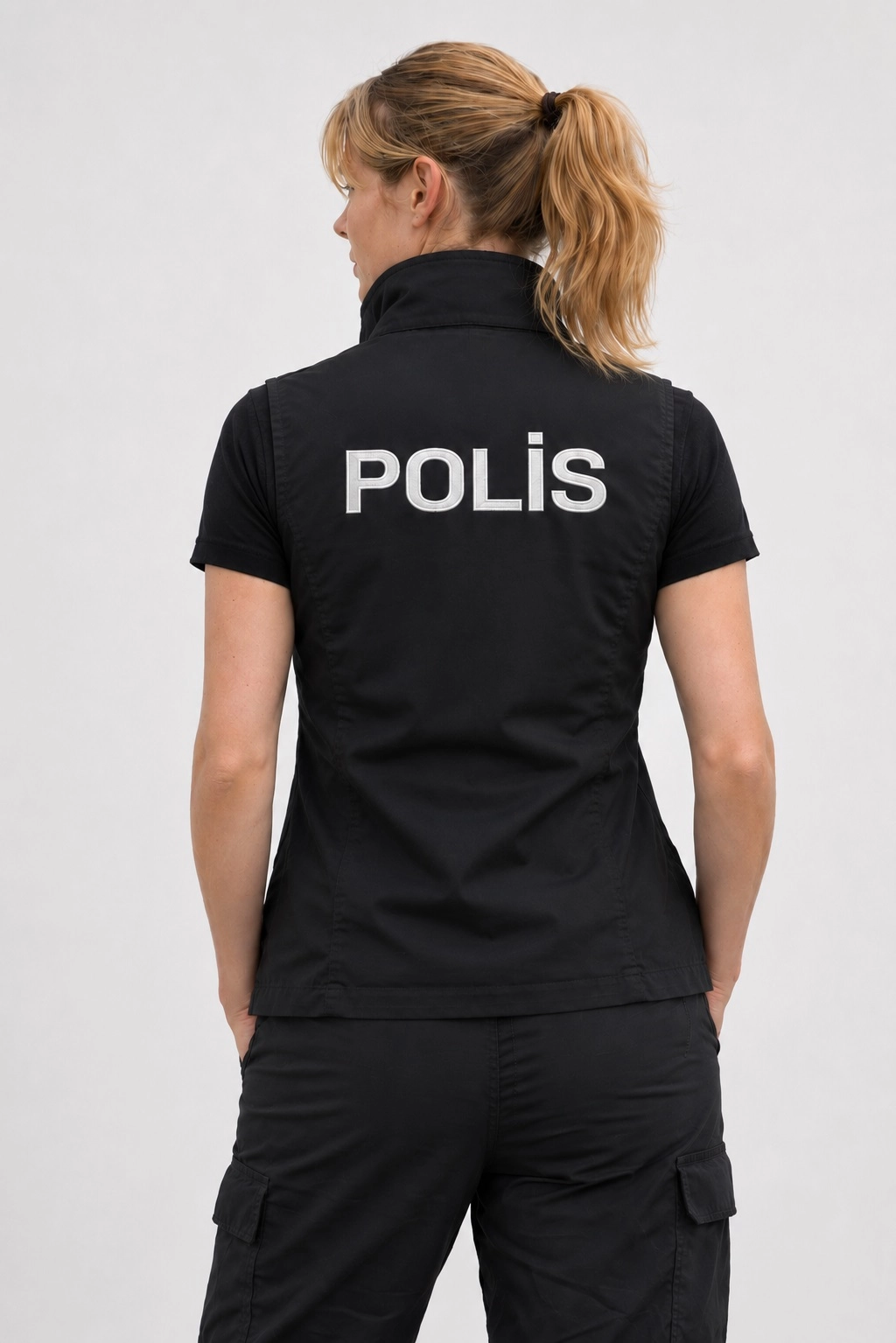 Arthur Yazlık Kadın Su İtici Nakış İşlemeli 3 Cepli Polis Yeleği
