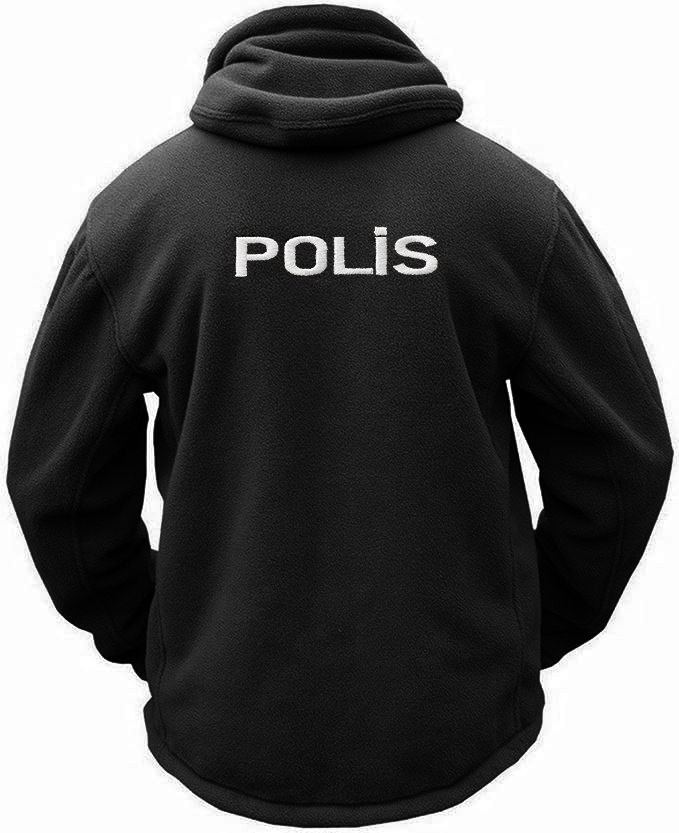 Polis Polar Mont | Kapüşonlu, Nakış İşlemeli Kışlık Güvenlik Montu
