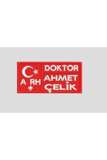 Peç Arma Doktor İsimlik – Kişiye Özel Nakışlı 