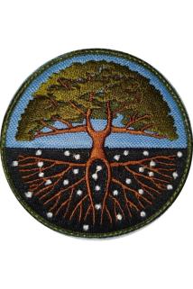 Yaşam Agacı Nakış İşleme Arma Peç 8/8 cm