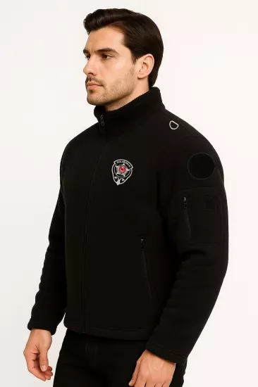 Erkek 5 Cepli Göğüsten Logolu Özel Güvenlik Poları