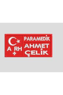Personel İsimlik | Paramedik Nakış İşlemeli 