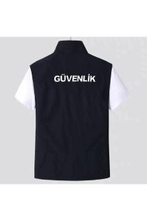 Özel Güvenlik Yelek – 4 Cepli, Nakışlı