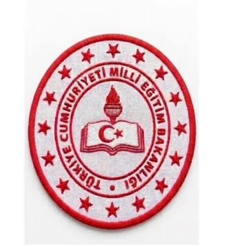 Milli Eğitim Bakanlığı Arması | Nakış İşlemeli Kol Logosu – Cırtlı Peç