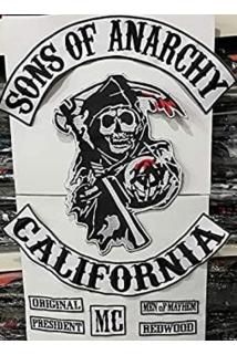 Sons Of Anarchy Nakış Yama Seti Arma Patch California Motorsiklet