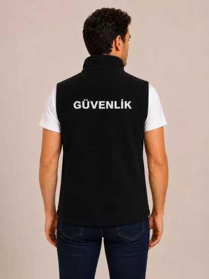 Arthur Erkek Kışlık Polar Güvenlik Yeleği | Nakış