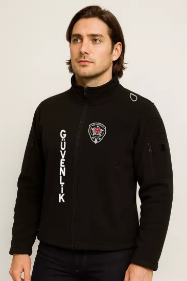 Erkek 5 Cepli Önden Yazılı Özel Güvenlik Poları