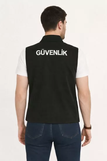 Göğüsten Cepli Erkek Yazlık Özel Güvenlik Yeleği