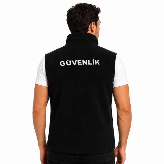 Erkek Kışlık Polar Özel Güvenlik Yeleği | Arthur