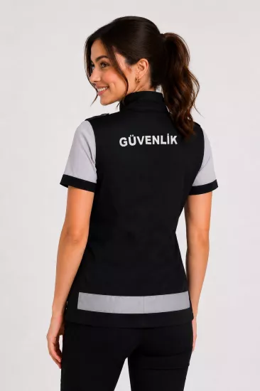 Reflektörlü Özel Güvenlik Yeleği | Ön Yazılı