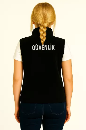 Nakış İşlemeli Kışlık Kadın Özel Güvenlik Yeleği