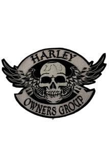 Harley Owner Group Büyük Boy Sırt Arması Patch