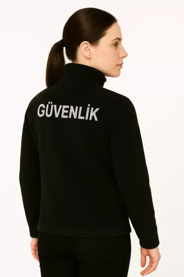 Koldan Cepli Nakış İşlemeli 3 Cepli Güvenlik Polar