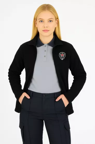 2 Cepli Özel Güvenlik Polar Mont - Göğüsten Logolu