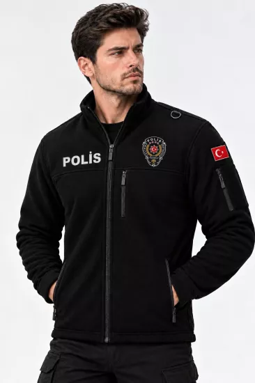 ARTHUR Erkek Kışlık Polis Poları – Nakışlı, Göğüs