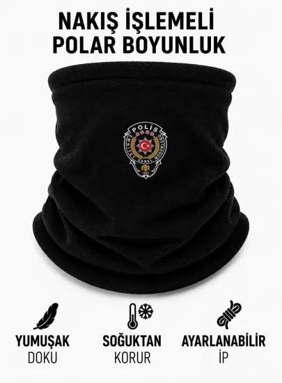Polis Boyunluk ve Bere 2’si 1 Arada | Kışlık Taktik Termal Kullanım
