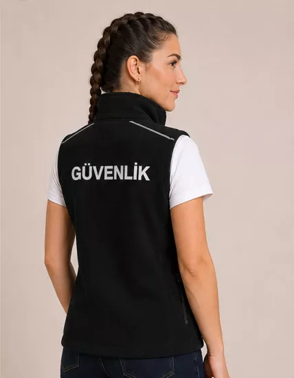 Kadın Kışlık Özel Güvenlik Polar Yeleği 2 Cepli | Arthur