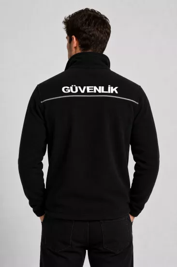 Kışlık Reflektörlü Göğüsten Cepli Güvenlik Poları
