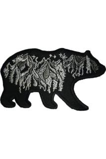 Ayı Ayıcık Nakış Işleme Arma Patch Peç 11x6.5 Cm