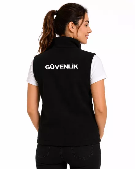 Kadın Kışlık Nakış İşlemeli Güvenlik Yeleği