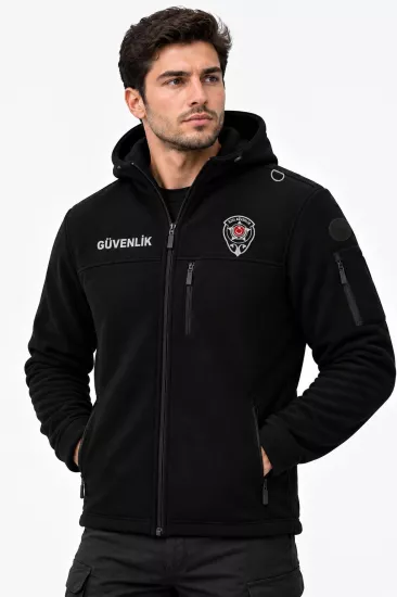 Erkek Kapşonlu Özel Güvenlik Poları | Arthur