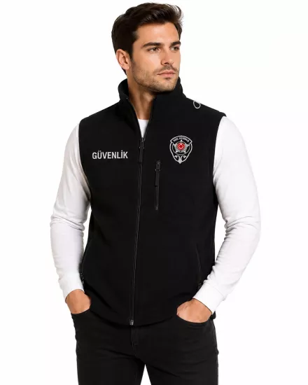 Erkek Kışlık Polar Özel Güvenlik Yeleği | Arthur