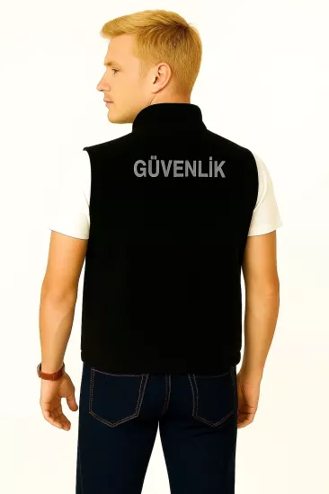 Erkek Nakış İşlemeli Özel Güvenlik Yeleği
