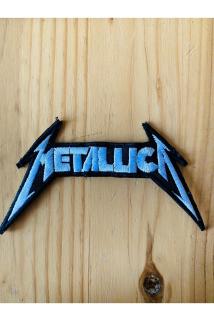 Metallica Logo Patch Embroidered Yama 13x7 Cm
