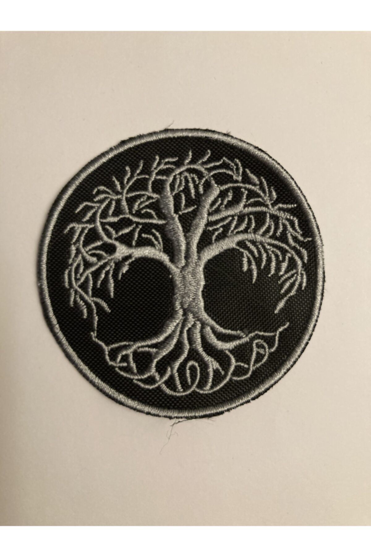 Tribal Ağaç Logo Hayat Ağacı Amblem Patch Peç 