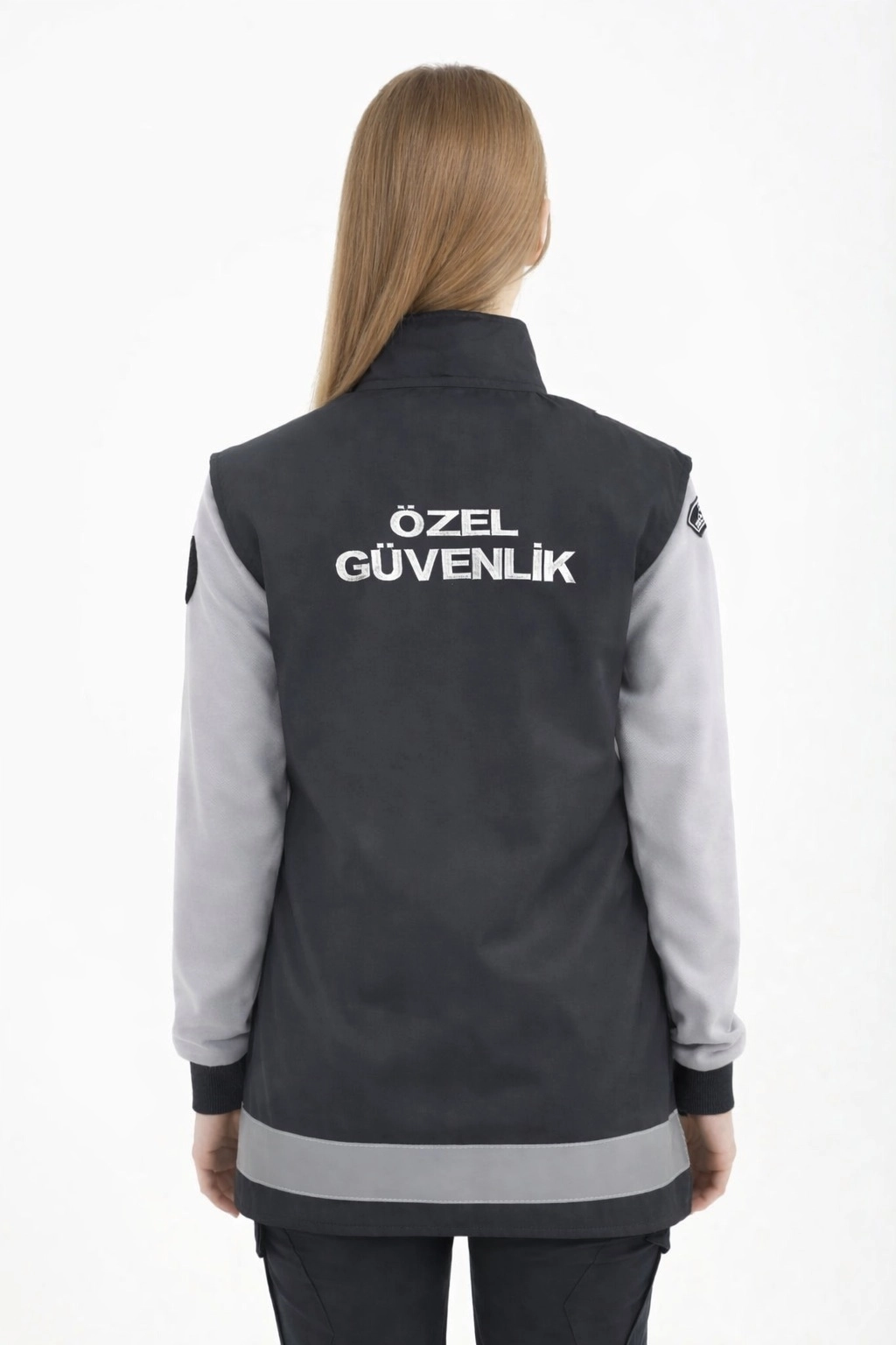 Arthur Kadın Nakış İşlemeli Yazlık Önden Yazılı Özel Güvenlik Tunik Yeleği